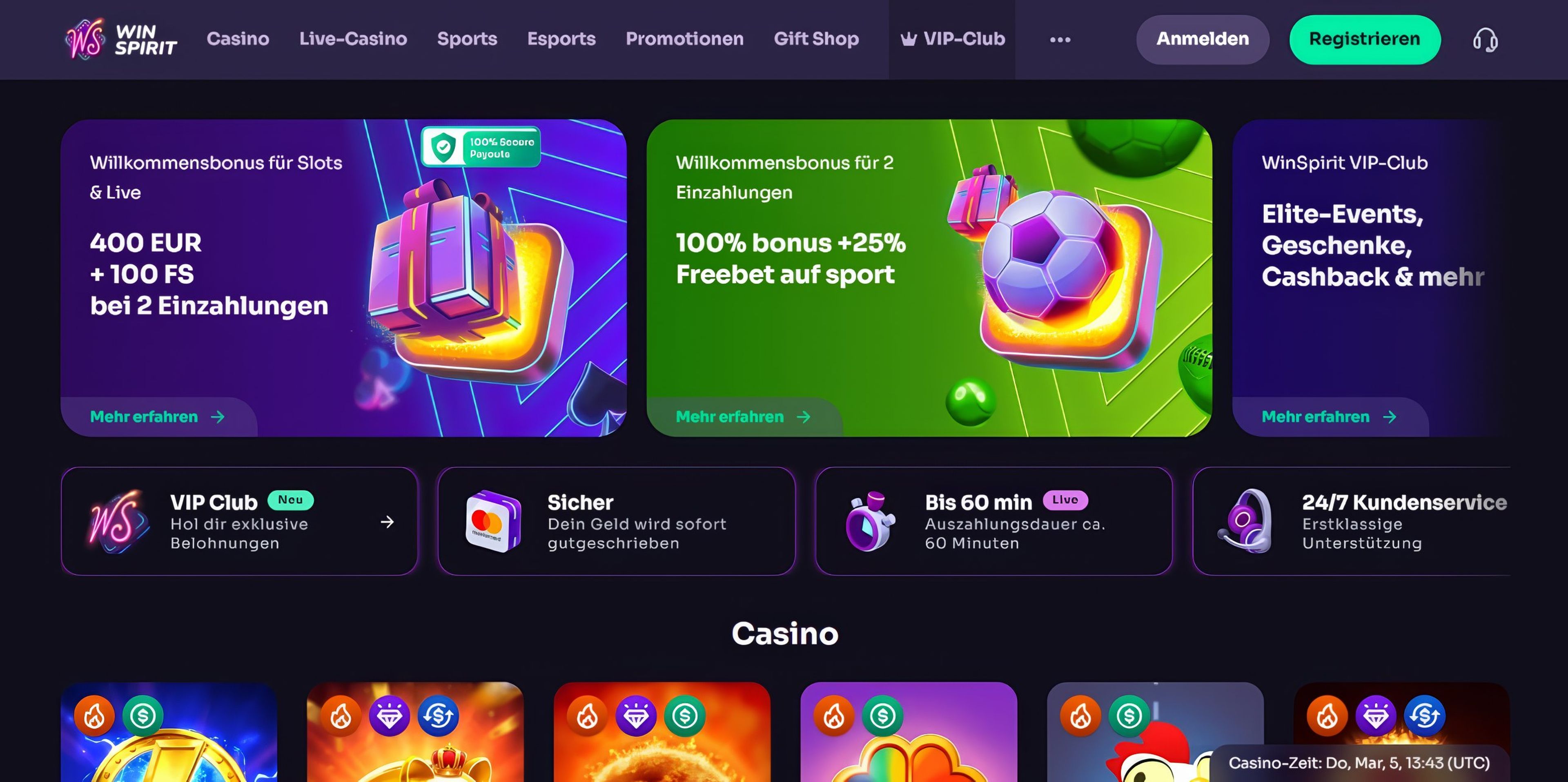 Winspirit desktop screenshot 1